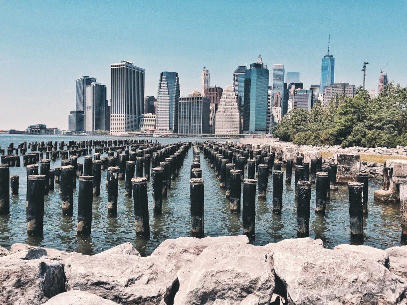 Bay in front of NYC