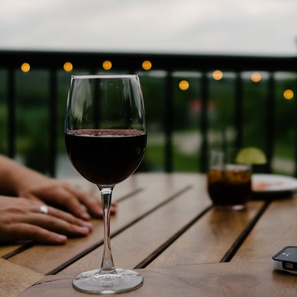 wine glass
